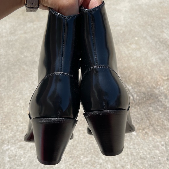 Golden Goose Black Nora Leather Cowboys boots - Picture 7 of 13